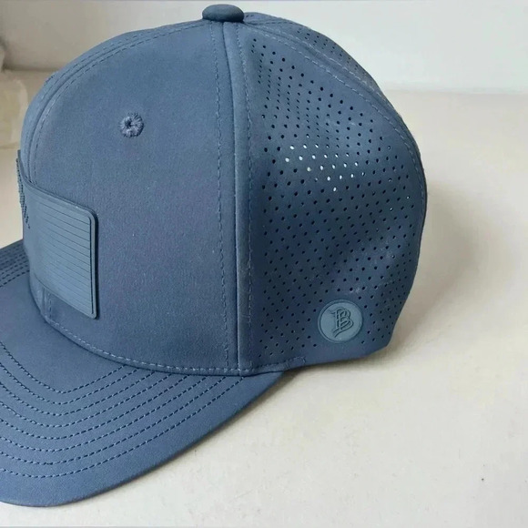 American Flag Mesh Tech Adjustable Hat - Picture 3 of 3